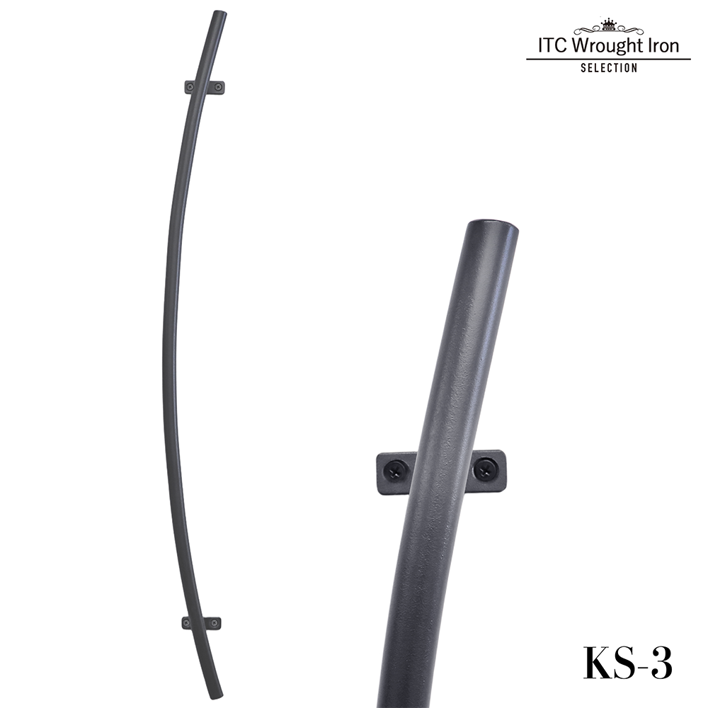 縦付け手摺 KSシリーズ KS-3 ウェーブ1