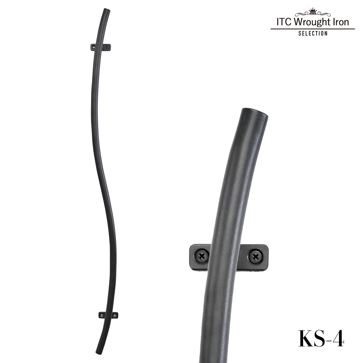 縦付け手摺 KSシリーズ KS-4 ウェーブ2